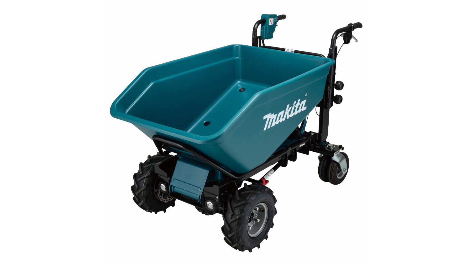 Load up with Makita's DCU602 Battery- Powered Wheelbarrow image