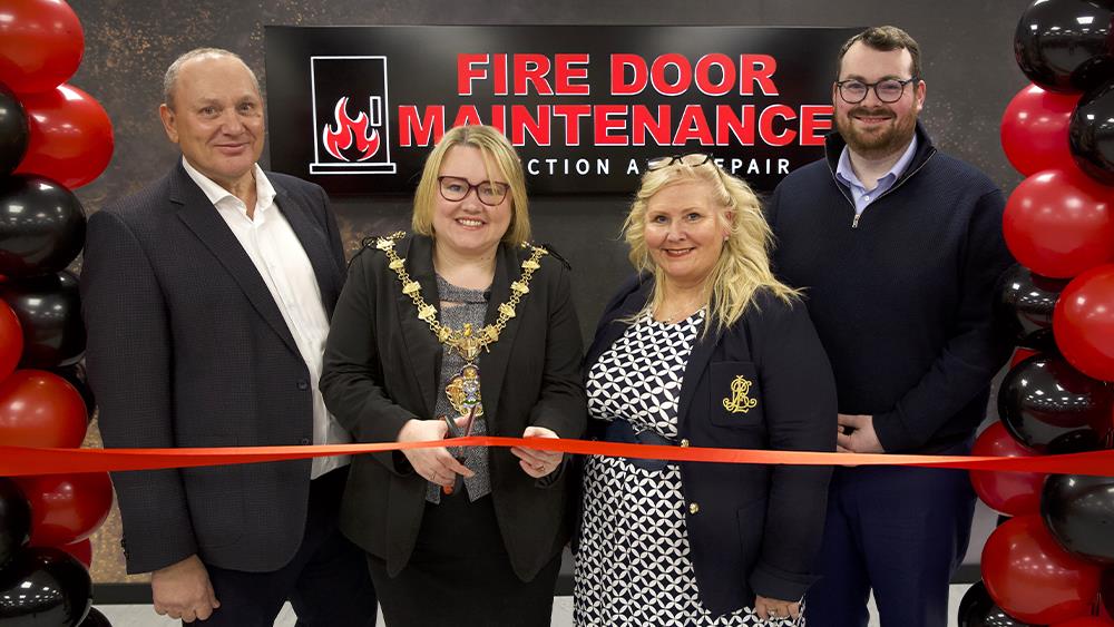 FDM opens UK’s first practical fire door training centre image