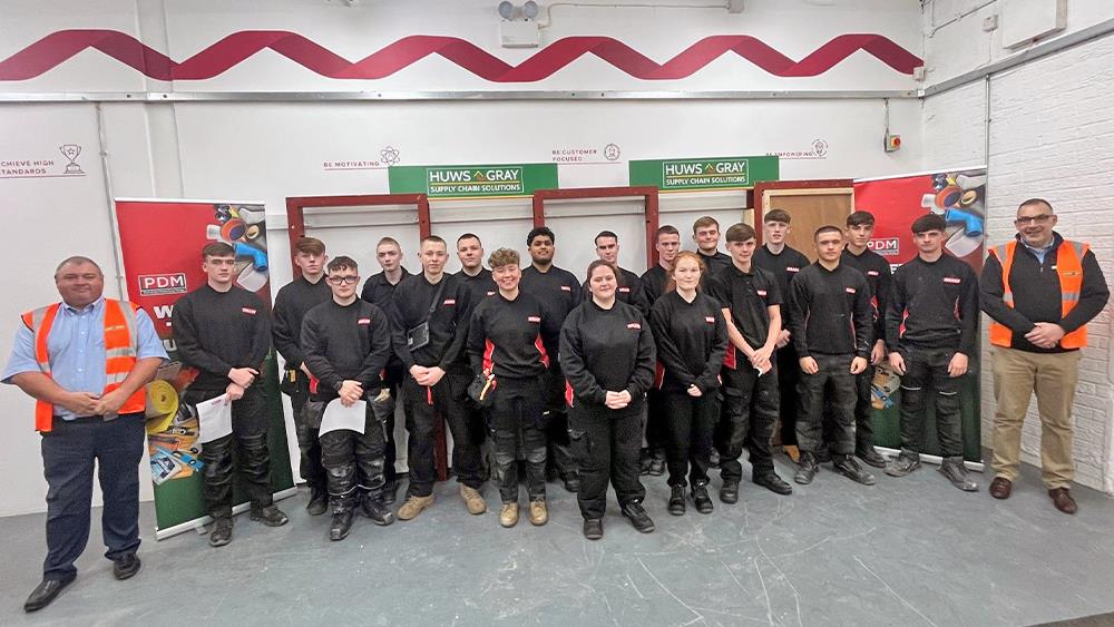 Huws Gray donates tools to students image