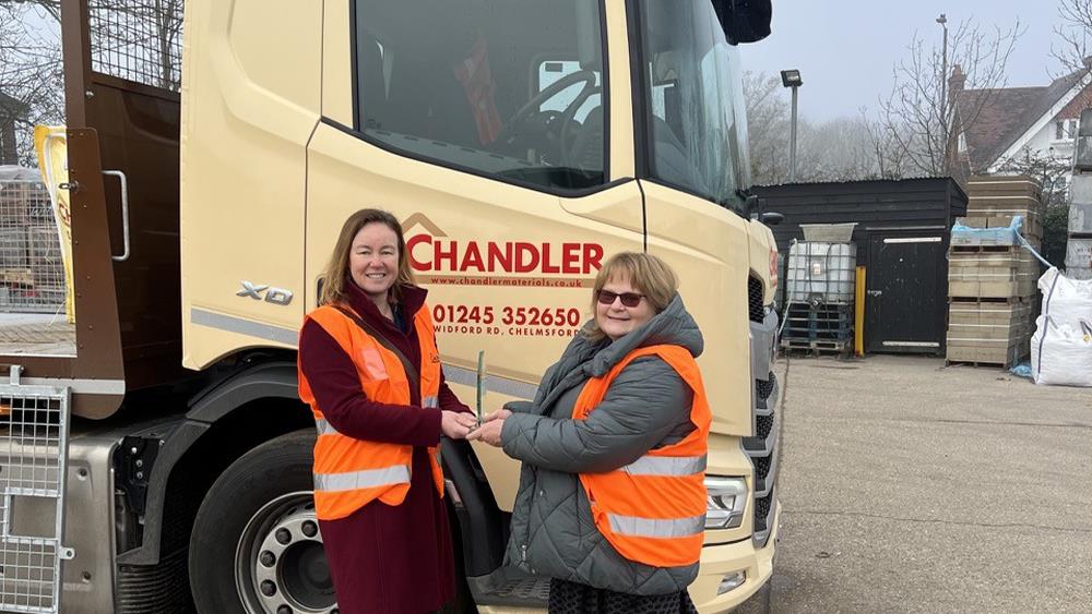 MP for Chelmsford visits Chandler Material Supplies  image