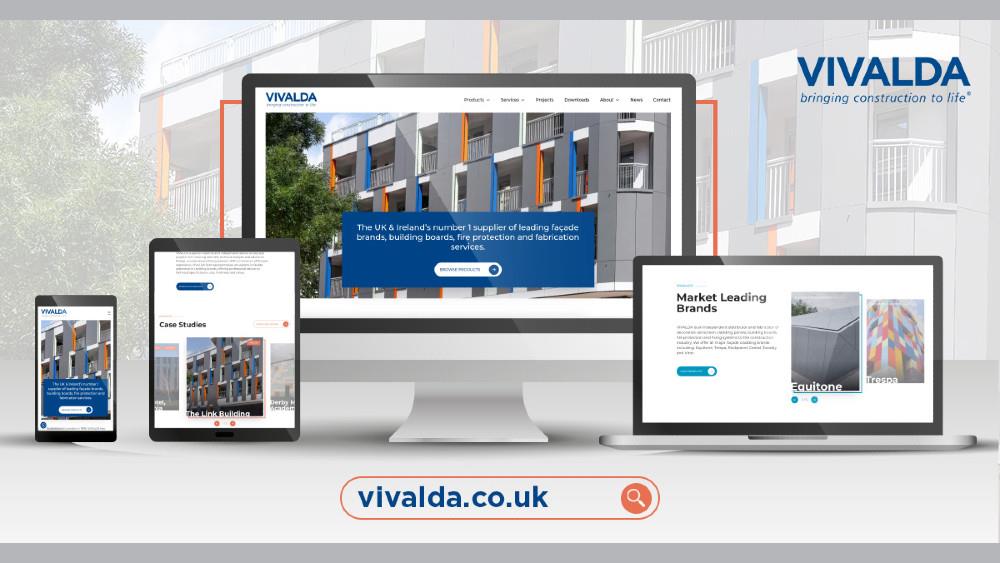 Vivalda launches new website as the ultimate ‘one stop shop’ for the cladding industry image