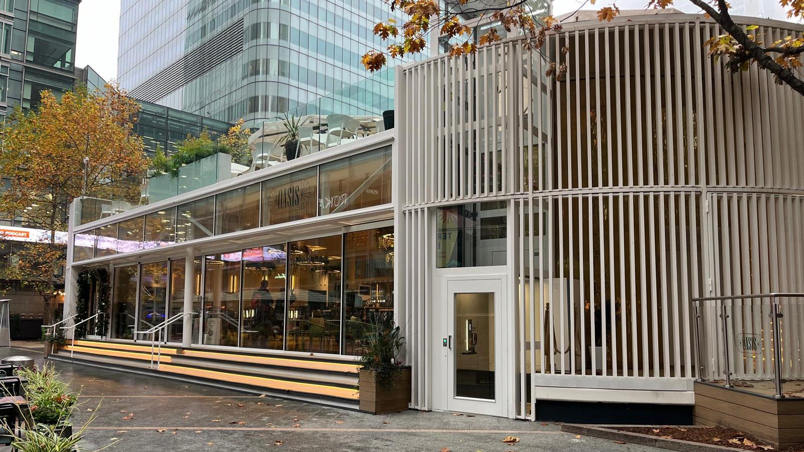 Saniflo Sanicom helps launch iconic bar in Canary Wharf image