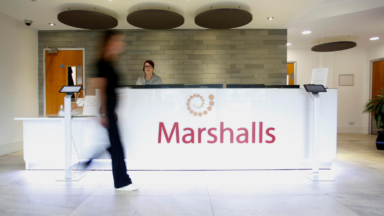 Marshalls have released their Q3 trading update image