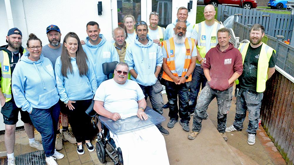 Band of Builders completes project for Newport stroke victim image
