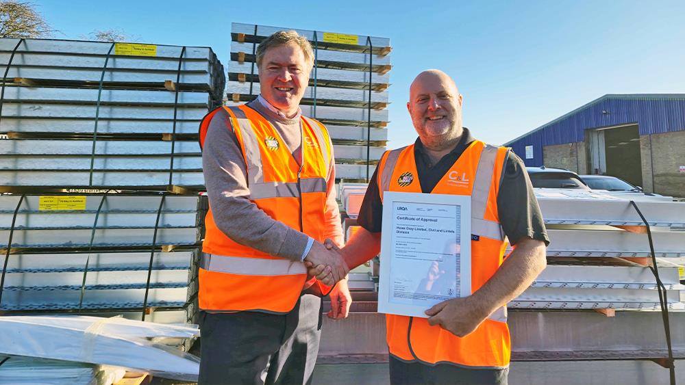 Civils & Lintels renews ISO 9001 accreditation image