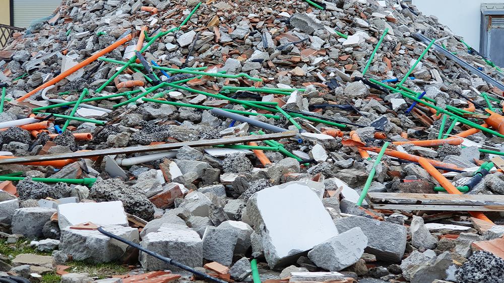 Plastic waste from UK construction industry has grown 15 times faster than rest of Europe  image