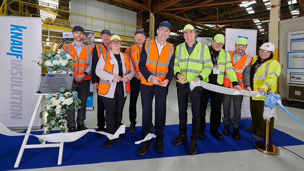 Knauf Insulation completes £40 million upgrade at St Helens facility image