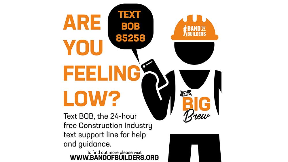 Construction workers need access to mental health support “now more than ever before” image