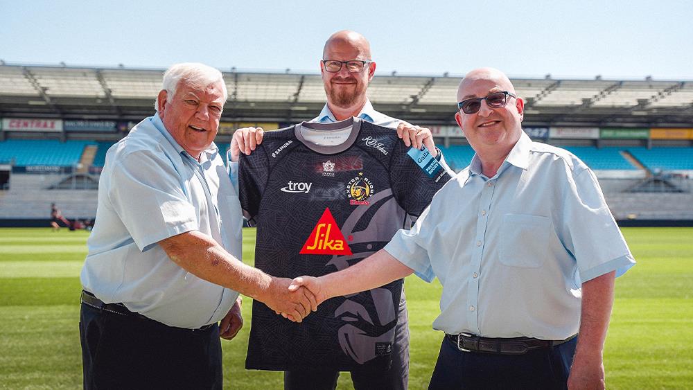 SIKA becomes main sponsor of Exeter Chiefs Rugby Club  image