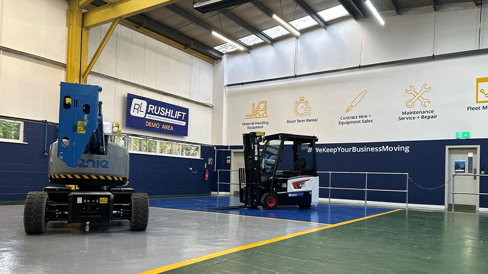 Rushlift opens training centre at Northampton HQ image