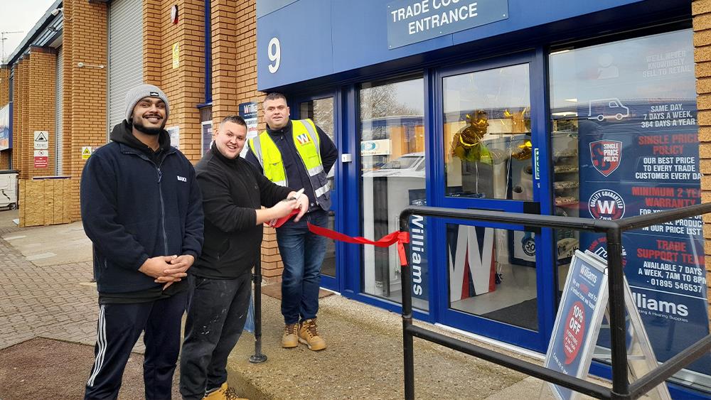 Builders' Merchants News - Williams opens its 50th trade counter